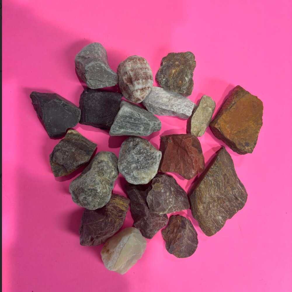 Variety of stones